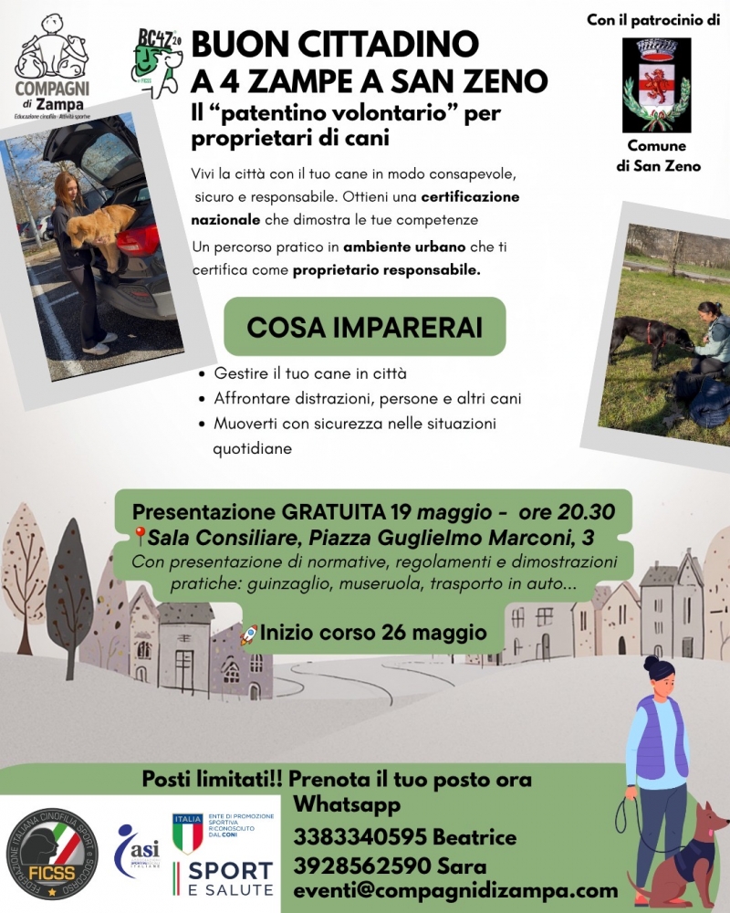 Buon Cittadino a 4 Zampe a San Zeno Naviglio