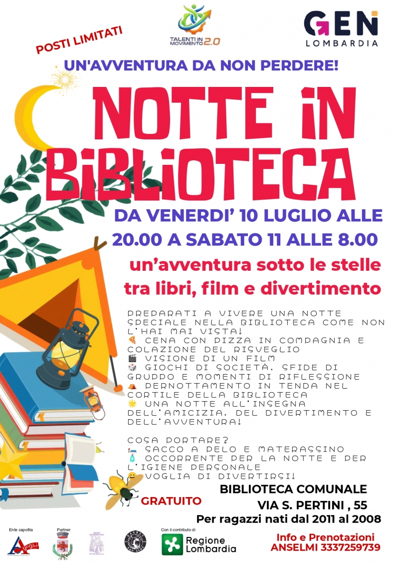 Notte in Biblioteca